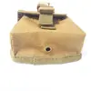 Bolsa para llaves de deportes al aire libre bolsa para accesorios pequeños equipo para exteriores lona bolsa de cintura pequeña colgante estilo militar bolsa para teléfono móvil fabricantes