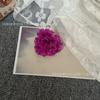Cabeça de Flor de Cravo Simulada DIY Feito à Mão Grampo de Cabelo Margarida Flor Falsa Pacote de Materiais para Enfeite de Cabeça Adereços Florais para Fotografia Pronto para Venda