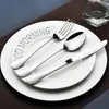 Amazon Transfronterizo Juego de Cubiertos Occidentales de Acero Inoxidable Cuchillo, Tenedor y Cuchara 24 Piezas Cuchillo para Bistec, Tenedor y Cuchara Acero Inoxidable Venta al por Mayor