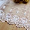 10-41cm Malla de Algodón Puro Bordado Lazo Encaje Hecho a Mano DIY Vestido Falda Cortina Accesorios de Encaje Decorativo