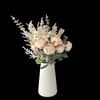 Ramo Simulad, Flor Escrita a Mano, Flor de Mesa, Decoración del Hogar, Decoración Suave de Hotel, Combinación de Ramo Más Vendida Transfronteriza, Flor Artificial Escandinava