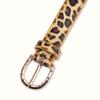 Cinturón de leopardo exquisito para mujer con astillas de moda joven