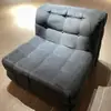 Sofá Waffle Comprimido Silla de Ocio Perezosa de Esponja Completa Sala de Estar Pana Sofá Comprimido Transfronterizo