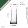 Jarra de vidrio original importada del océano con pico, vaso para jugo, botella de frutas, decantador Karakaf