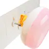 Suporte para Roda de Hamster com Base Adesiva, Fixação Adesiva para Roda de Corrida, Brinquedo de Exercício para Pets Pequenos, Acessórios para Roda de Corrida Silenciosa para Hamster Dourado