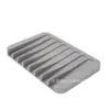 Amazon Plato para Jabón de Silicona Antideslizante Fácil de Limpiar Bandeja de Drenaje de Silicona Plato para Jabón Lateral de Fregadero de Cocina Caja de Drenaje