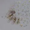 Pegatinas para Uñas con Foil Dorado Funda Popular para Teléfono Pegatinas para Uñas Infantiles Danza de la Grulla Oro Arte para Uñas de los Dedos Pegatinas Auxiliares