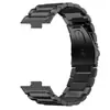 Xuanyin é Adequado para Huawei Watch Fit3/Fit4/Fit4Pro Pulseira de Relógio de Aço Inoxidável Sólido com Três Contas de Botão Duplo