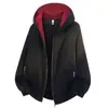 Sudadera con capucha para hombre 2026 otoño e invierno nuevo colorblock moderna estilo americano holgada casual sudadera para hombre top versátil