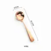 Cuchara de Celebridad de Internet de Acero Inoxidable 304 Engrosada Estilo Coreano Redonda Linda Cuchara para Comedor en Casa Cucharilla Cuchara para Sopa Cuchara para Postre