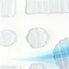 Bloque de Sello Transparente Acrílico DIY Multiespecificación con Impresión de Líneas de Cuadrícula Herramienta de Estampado para Scrapbooking y Tarjetas