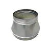 Redutor de chapa galvanizada redutor de ventilação acessórios para duto espiral redutor de duto de ventilação