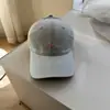 Gorra de Béisbol de Mezclilla Bordada con Ponis Estilo Coreano para Mujer con Visera Ancha, Sombrero Adelgazante, Gorra Suave de Moda Simple y Versátil