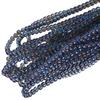 La mejor opción de boutique, cuentas redondas de vidrio de 8 mm, joyería, accesorios de ropa, cadena larga de cuentas coloridas, fabricantes en stock.