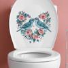Comercio exterior amor flores urraca porche dormitorio decoración del hogar pegatinas de pared autoadhesivas venta al por mayor transfronterizo HY-M278