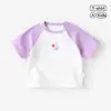 Camiseta de manga corta de verano para bebé Top de verano para niño Camiseta fina de manga corta para bebé Ropa holgada de verano para niños Ropa para niños