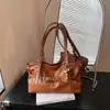 Bolsa Tote Transfronteiriça Retrô Maillard 2026 Outono/Inverno Nova Tendência Fashionável Nicho Simples para o Dia a Dia
