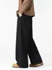 Ropa de Hombre Fengshe / Nuevo Estilo Primavera y Otoño 2026 Pantalones Casuales Curvos Holgados con Cintura Elástica Suave y Tratamiento Anti-Planchado