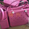Bolsa de playa pequeña para niños de EVA para efectivo, fácil de llevar, bolsa con compartimento de almacenamiento, bolsa impermeable transfronteriza para Europa y Estados Unidos, venta al por mayor