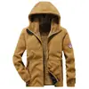 Chaqueta de Polar para Hombre de Otoño e Invierno Más Vendida Chaqueta Gruesa Cálida a Prueba de Frío con Capucha Ropa para Hombre Abrigo Superior Transfronterizo