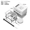 Adequado para Dji Action5Pro/4/3 Capa de Silicone Tampa da Lente Acessórios Capa Protetora Anti-Queda Capa Macia Estrutura de Gaiola de Coelho