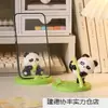 Adornos Creativos de Panda, Soportes para Teléfono Móvil, Lindas Decoraciones para Escritorio de Oficina, Regalos para Estabilidad Emocional para Niñas
