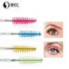 Ruixianghui varilla de cristal cepillo de ojos desechable para pestañas cepillo sólido en espiral para cejas peine para pestañas herramientas de maquillaje venta al por mayor