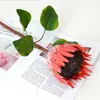 Tela de Seda Artificial de Nuevo Estilo, Flores Decorativas para el Hogar de Estilo Chino y Europeo con Colores Vibrantes, Gama Completa de Colores, Flores Grandes de Terciopelo