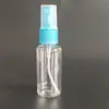 Botella de Spray Pequeña Transparente de 30 ml, Botella de Spray para Maquillaje y Perfume, Botella de Spray, Botella de Spray Pequeña de Plástico, Botella de Spray Lateral