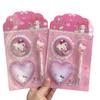 Sanrio Desenho Animado Menina Fofa Kuromi Bloco de Notas Conjunto de Papelaria com Caneta Material de Estudo