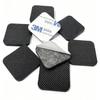Almohadillas de Goma Negras, Absorbentes de Golpes, Autoadhesivas, Antideslizantes, Almohadillas Planas Cuadriculadas Cuadradas, Almohadillas de Malla para Patas de Muebles Resistentes a Altas Temperaturas al por Mayor