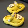 Sapatos EVA personalizados baotou infantis com furos, chinelos de sola macia para interior e exterior, sandálias de bebê antiderrapantes, chinelos de verão, atacado