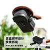 Bolsa Trasera para Bicicleta Montaña Carretera Bolsa para Sillín de Coche Repelente al Agua Ampliable Bolsa Trasera Accesorios para Bicicleta Cerradura Giratoria