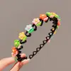 Diadema de dibujos animados para niños más vendida, diadema trenzada para mujer, pinza para el pelo, accesorio para el pelo, adorno para el pelo, herramienta de peinado