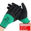 Luvas de Proteção do Trabalho Resistentes ao Desgaste Luvas de Espuma de Látex Antiderrapantes Verdes Penduráveis Revestimento de Nylon Luvas de Proteção para o Trabalho Fabricante