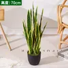 Sala de Estar Estilo Escandinavo Planta Verde Monstera Deliciosa Pequeno Vaso Planta Verde Falsa Enfeites Enfeites de Flores Artificiais Decorativos