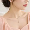 Acessórios Doces Estilo Japonês e Coreano Colar de Pérolas Joias Femininas Corrente de Clavícula Atacado