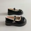 Zapatos de Encaje y Cuero Nuevos y Modernos para la Primavera 2025 con Lindo Moño, Zapatos Planos con Punta Redonda y Suela Suave