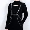YSF Ropa de Bondage Europea y Americana para Adultos Cuero PU Negro Alternativo Atadura Body Sexy Directo del Fabricante