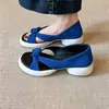 Sandálias Deslumbrantes Estilo Francês Novo Estilo de Verão para Mulheres, Casuais e Versáteis, Abertas na Ponta, Sola Grossa, Aumentam a Altura, Simples Sapatos Romanos de Praia