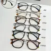 Gafas Danyang Montura de Titanio Puro Montura Estilo Hong Kong Montura de Gafas de Moda Montura Lisa Gm-808
