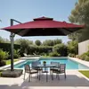 Sombrillas de Exterior, Sombrillas para Patio de Villa, Sombrillas de Ocio para Hotel, Sombrillas Romanas Impermeables con Protección Solar para Balcón de Casa, Venta al por Mayor