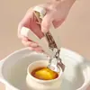 Versión Mejorada del Juego Sencillo Estilo Crema Anti-Quemaduras para Levantar Tazones, Juego de Tres Piezas para Levantar Platos al Vapor de Cocina, Pinza para Levantar Tazones, Guantes de Silicona Aislantes del Calor