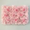 Fondo de Pared de Flores Artificiales Arreglo Floral para Fondo de Transmisión en Vivo de Influencer Hortensia Rosa Arreglo de Flores de Plástico para Sala de Transmisión en Vivo
