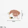 Colgante de Acción de Gracias Aleación Material Goteo de Aceite Hoja de Arce Pavo Calabaza Champiñón Colgante Pequeño Pulsera Accesorios de Joyería DIY