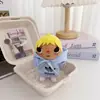 Pequeño Jade Yuy Peluche Colgante Ropa Lindo Personaje de Dibujos Animados Set 10cm Muñeca Suéter Gorro