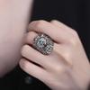 Anillo de León Fufeng Taiyin Transfronterizo para Hombre con Apertura Agresiva Anillo Personalizado de León Rey de las Bestias para Hombre
