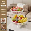 Estante de Bocadillos de Escritorio Bandeja de Frutas para Uso en el Hogar, Mesa de Café de Sala de Estar Multicapa Lujo Ligero Cesta de Frutas de Gama Alta, Bandeja de Bocadillos y Frutas Secas