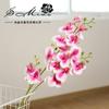 Flor artificial trigêmeo 3D filme sentir Phalaenopsis DIY arranjo de flores suprimentos plantas artificiais fabricantes de plantas diretas fornecimento de flores falsas