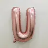 Globos de Letras de 32 pulgadas en Dorado, Plateado, Oro Rosa, Alfabeto Inglés A-Z Globo de Papel de Aluminio Decoración, Venta al por Mayor de Globos Transfronteriza